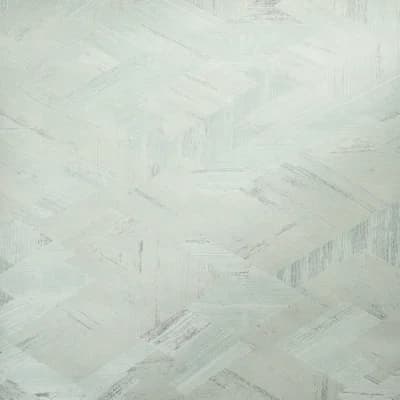 Slow Living Metallic Geometric Wallpaper Roll — Frost Mint