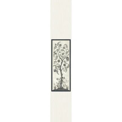 Non-Pasted Matte Wallpaper Roll — Gray,Beige