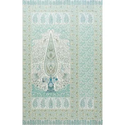 Colmery Paisley Panel Set — Peacock