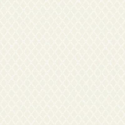 Trevor Sage Leaf Trellis Wallpaper — Blue