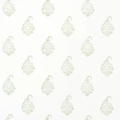 Kerala Paisley II Wallpaper — Blue