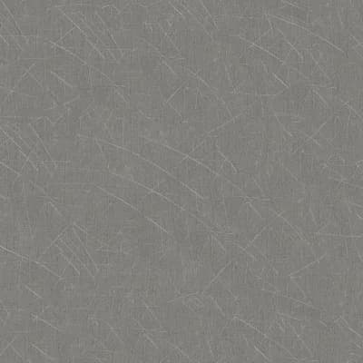 Air Collection Scored Effect Sheen Textured Wallpaper Roll — Gray,White