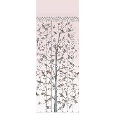 Uccelli Non-Pasted Matte Wallpaper Roll — Ballet Slipper