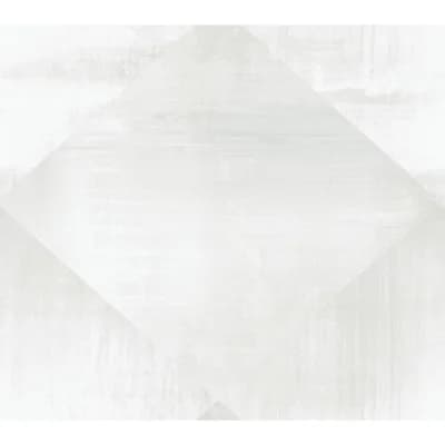 In Clay Geometric Non-Pasted Matte Wallpaper Double Roll — Gray