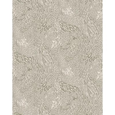 Forest Floor Wallpaper | Ebony / Traditional / Roll - 27" x 30' — French Gray