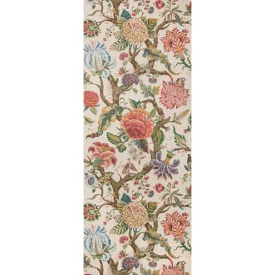 Adlington 33' L x 27.5" W Wallpaper Roll — Berry