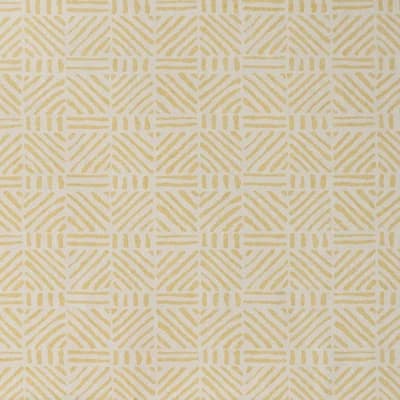 Blithfield Brookfiel 3' L x 52.8" W Smooth Wallpaper Roll — Yellow