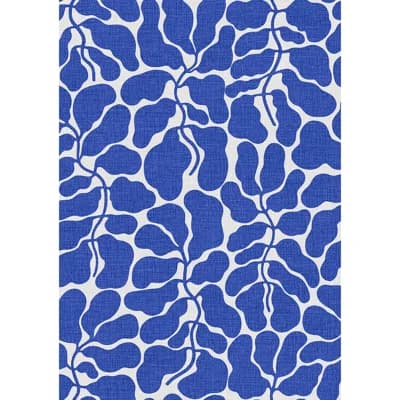 Boråstapeter My Secret Garden Wallpaper — Blue,White