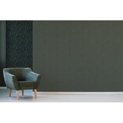 Non-Pasted Matte and Metallic Wallpaper Roll — Green