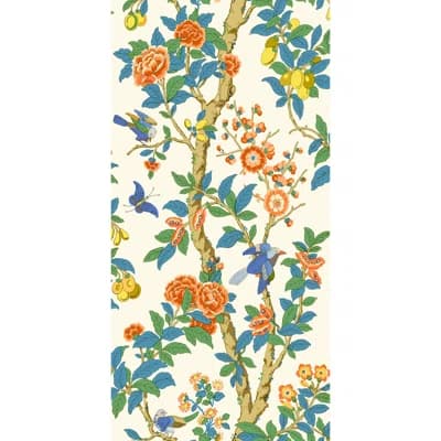 Eldon Floral Non-Woven Wallpaper Roll — Jazz