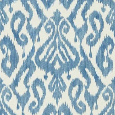 Kasuri Wallpaper — Indigo