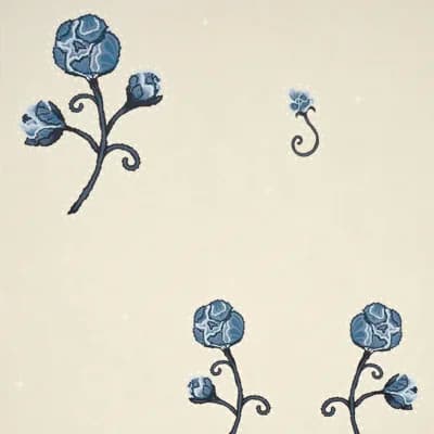 Schumacher X Backdrop Rhinestone Cowboy Wallpaper — Navy