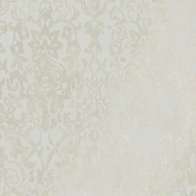 Non-Pasted Metallic Wallpaper Double Roll — Brown