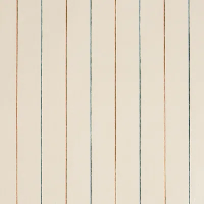 Schumacher X Backdrop Draper Stripe Wallpaper — White