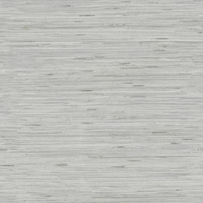 Dazzling Dimensions Abstract Vinyl Non-Pasted Matte Wallpaper Double Roll — White,Silver
