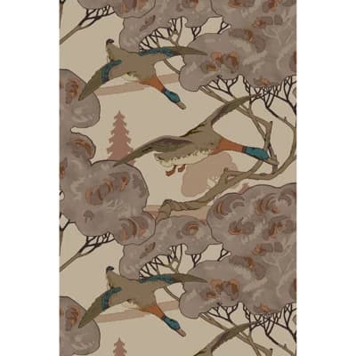 Icons Wallpapers 32.82' L x 27.58" W Wallpaper Roll — Brown
