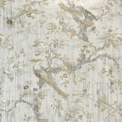 Chintz Wallpaper — Gray