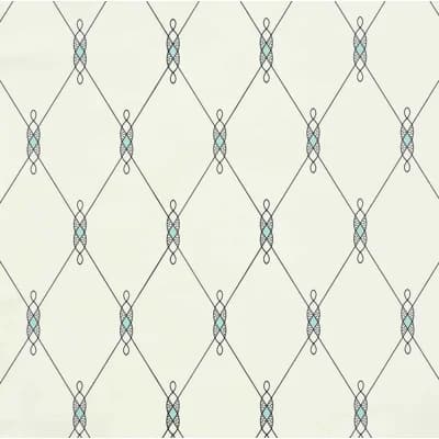 Schumacher x David Oliver Diso Wallpaper — Blue
