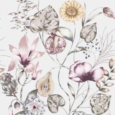 Quitessence Wallpaper — Ochre,Olive,Heather