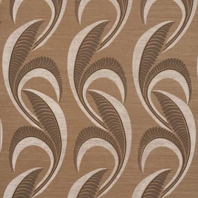 Banana Leaf Grass Cloth Non-Pasted Matte Wallpaper Roll by Neisha Crosland — Brown