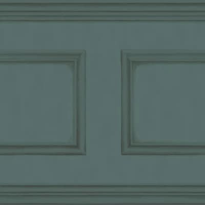 Non-Pasted Matte Wallpaper Roll — Dark Viridian