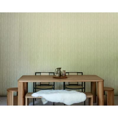 Striped Matte Wallpaper by Kate + Kasey — Green