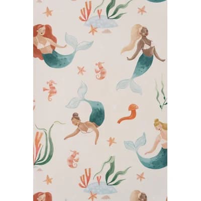 Matte Wallpaper by Rae Ritchie — Orange;Blue