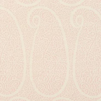 Ambala Paisley Sisal Wallpaper — Blush