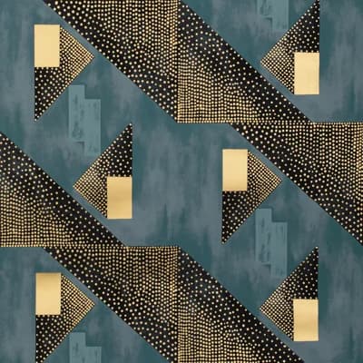 Le Tonnerre 30' L x 27" W Wallpaper Roll — Navy
