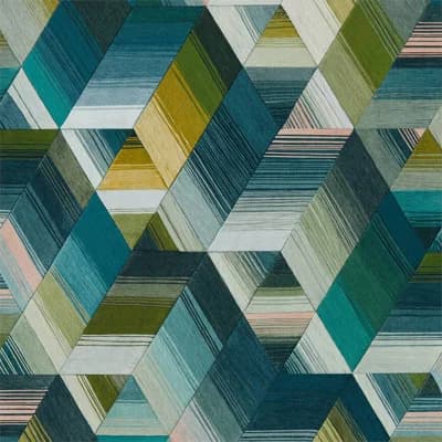 Arccos Wallpaper — Emerald,Blush