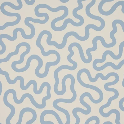 Riley Wallpaper — Sky,Ivory