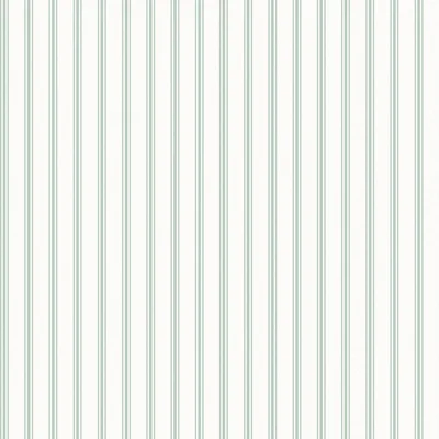 Laura Ashley Farnworth Stripe Sage Green Wallpaper — Sage Green