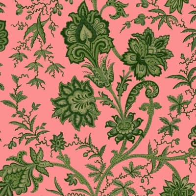 Indienne 9.84' L x 70.87" W Wallpaper Roll — Amaranth
