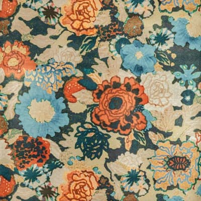 Rhapsody Arioso 11' L x 27.5" W Wallpaper Roll — Sea,Spice