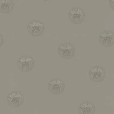 Luxury taupe Gray Textured Wallpaper — Gray;Silver