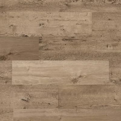 Shiplap Non-Pasted Matte Wallpaper Double Roll — Light Brown