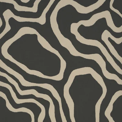 Abstract Non-Woven Wallpaper Roll — Carbon