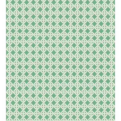 Regency Moderne Geometric Non-Pasted Metallic Wallpaper Roll — Trousdale