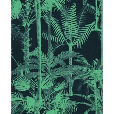 Cubana Floral Non-Pasted Matte Wallpaper Roll — Taupe,Pink