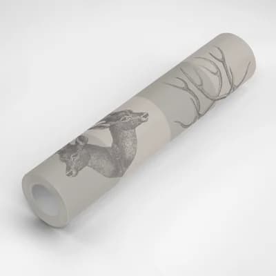 Stag 10' L x 24" W Peel and Stick Wallpaper Roll — Brown