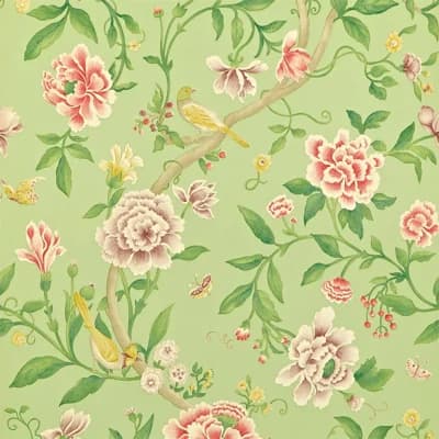 Porcelain Garden Wallpaper — Rosefennel