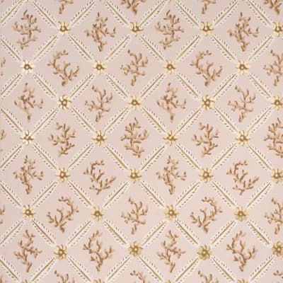 Corail Floral Non-Woven Wallpaper Roll by Timothy Corrigan — Blush
