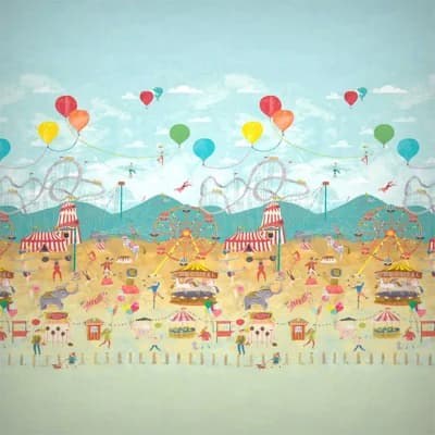 Lifes A Circus Wallpaper — Carousel