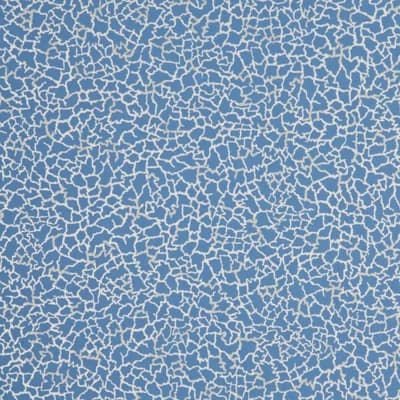 Homes and Gardens II 32.97' L x 20.49" W Wallpaper Roll — Cobalt,White