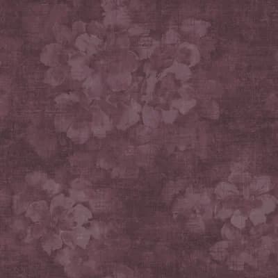 Atmospehere Mystic Floral Design 33' L x 21" W Wallpaper Roll — Magenta
