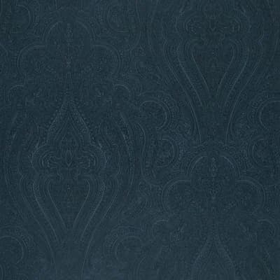 Breckenridge Paisley Wallpaper — Lapis