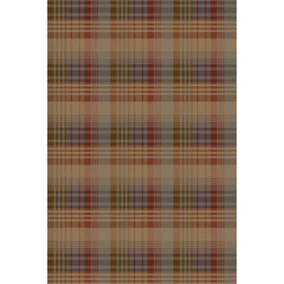 32.82' L x 20.47" W Wallpaper Roll — Red,Blue