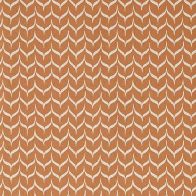 Henry Holland Geometric Non-Woven Wallpaper Double Roll — Terracotta