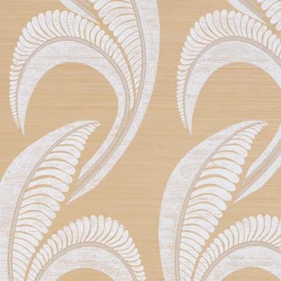Banana Leaf Floral Paper Wallpaper Roll by Neisha Crosland — Oatmeal