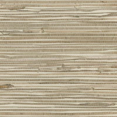 Grasscloth III 4.5' L x 36" W Wallpaper Panel — Beige,Ivory